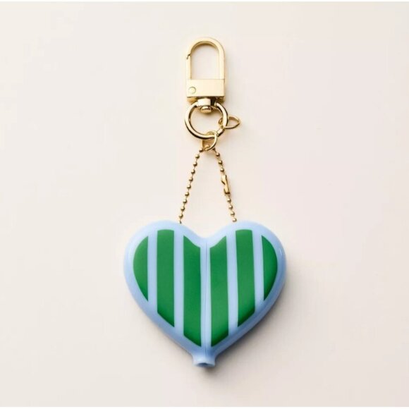 Striped Heart Coin Purse Bag Charm - kate spade new york x Target, Green/Blue - Picture 2 of 10